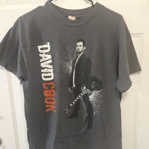 VTG David Cook Concert Graphic T-Shirt